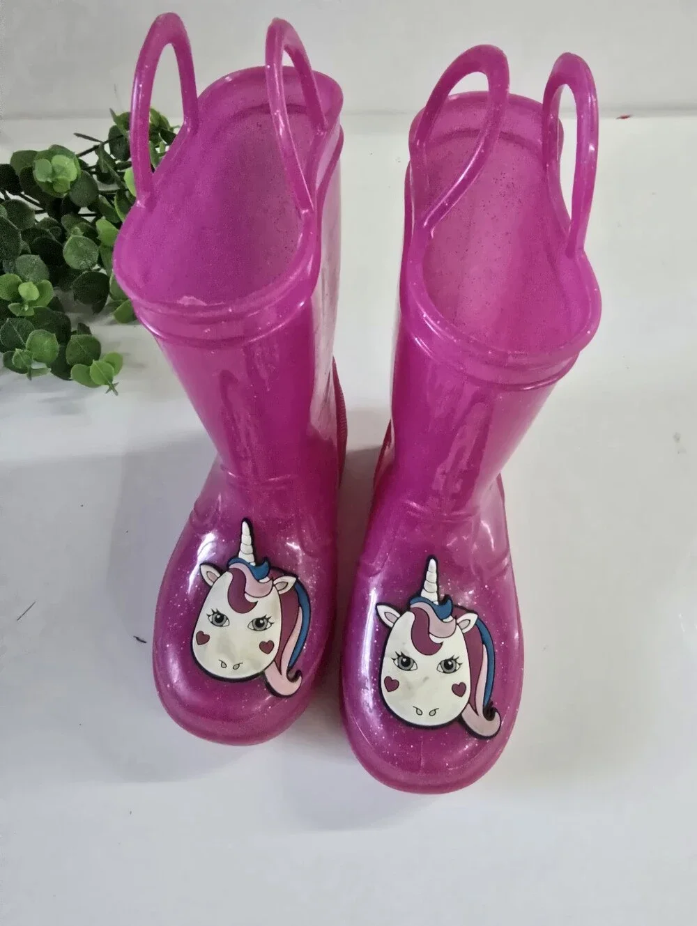 5/$25 K I D S:: Capelli Pink Unicorn Rain boots